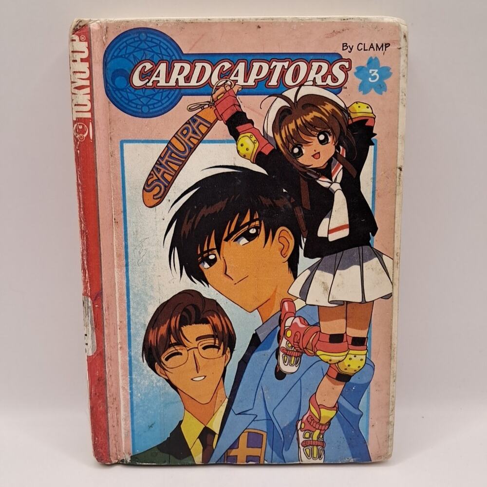 Cardcaptor Sakura Volume 3 Manga Graphic Novel First Printing RARE HARDBACK